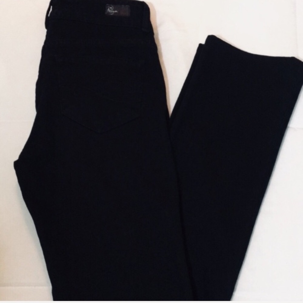 PAIGE Premium Black Jeans.